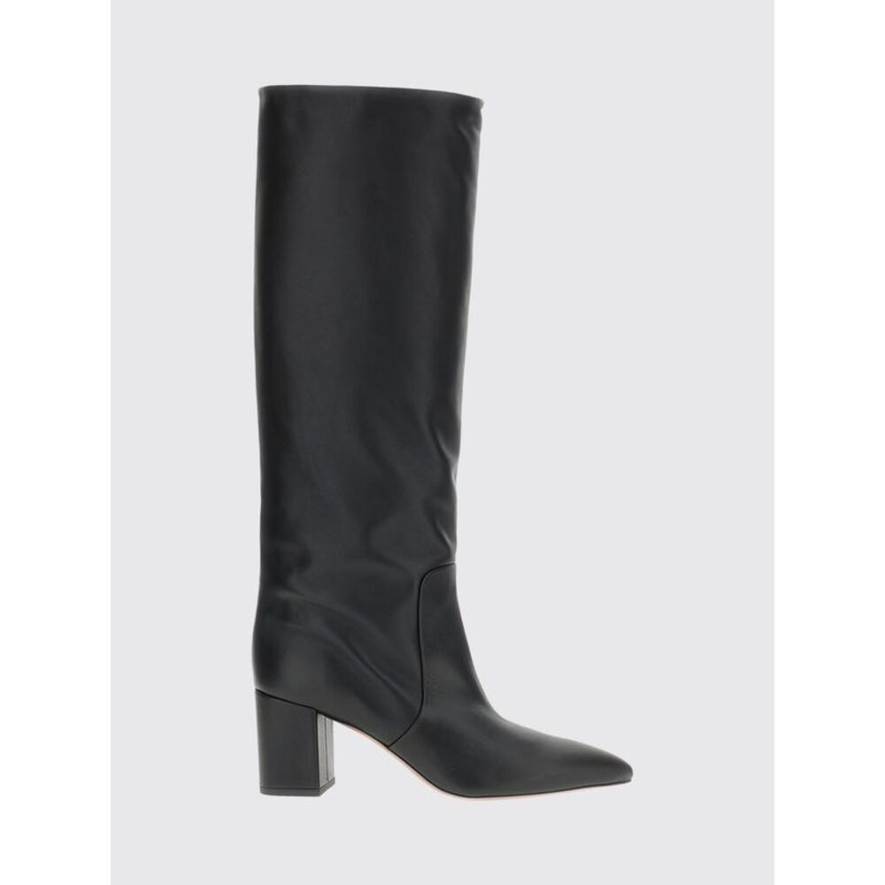 Paris Texas Women Anja Mid-Heel Leather Knee-High Boots Paris Texas